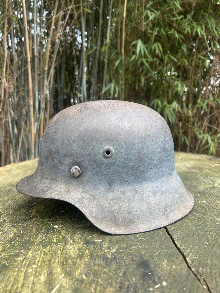 Duitse m42 ww2-helm, Verzamelen, Militaria | Tweede Wereldoorlog, Overige soorten, Ophalen of Verzenden
