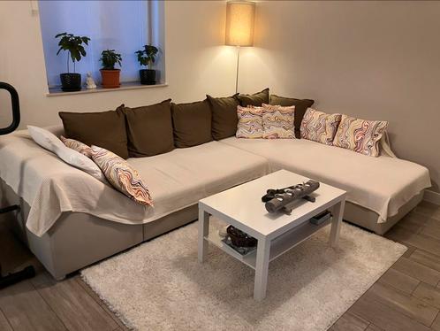 Hoeksalon - slaapbank, Huis en Inrichting, Zetels | Complete zithoeken, Gebruikt, Stof, Ophalen