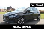 Hyundai i20 1.0 T-GDi 48V 7-DCT 74kW Techno | AUTOMAAT | ACH, Auto's, Hyundai, Gebruikt, Zwart, Bedrijf, 5 zetels