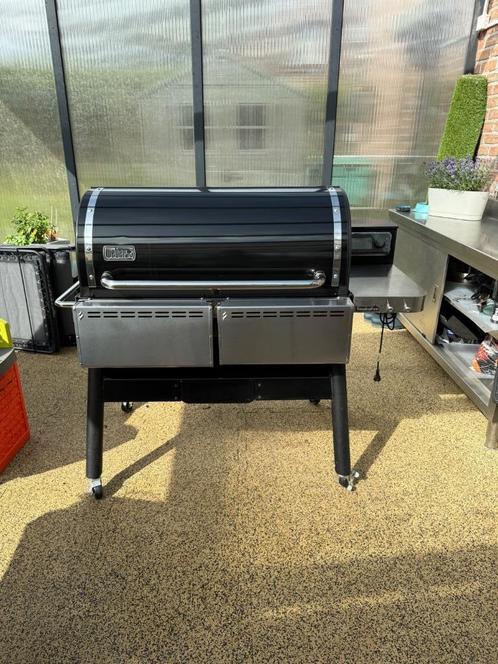 bbq weber smokefire ex6 gbs 2eme génération, Tuin en Terras, Houtskoolbarbecues, Zo goed als nieuw, Ophalen