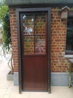 Houten buitendeur/dubbele beglazing, Doe-het-zelf en Bouw, Ophalen, Gevelraam of Ruit, Gebruikt, 80 tot 120 cm