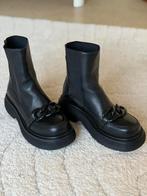 Bottes en cuir, Enlèvement, Comme neuf, Noir