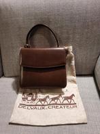 Delvaux vintage bruine tas, Handtassen en Accessoires, Tassen | Damestassen, Ophalen, Gebruikt, Bruin, Handtas