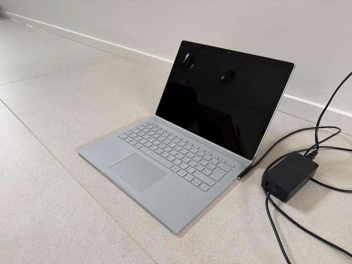 Microsoft Surface Book 2, Computers en Software, Windows Laptops, Gebruikt, 13 inch, SSD, 8 GB, Azerty, Met videokaart, Met touchscreen