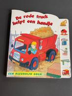 Boek ‘ De rode truck helpt een handje’, Ophalen of Verzenden, Gelezen