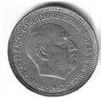Munten Spanje 5 Pesetas 1957 Franco Pr, Postzegels en Munten, Ophalen of Verzenden, Losse munt, Overige landen