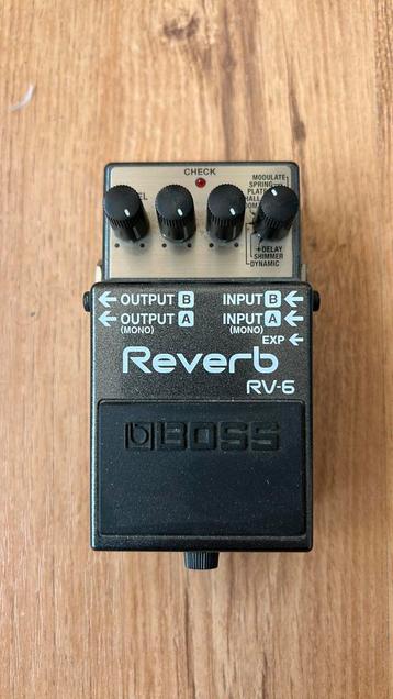 Boss RV-6 Reverb beschikbaar voor biedingen