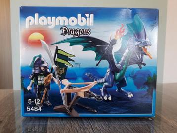 PLAYMOBIL Dragons: draak en krijger (5484)