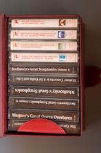 Klassieke muziek cassettes in een box, Enlèvement ou Envoi, Utilisé