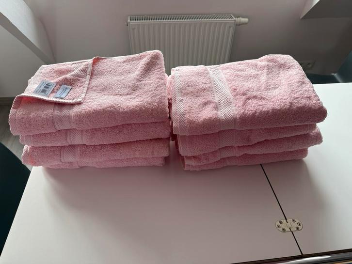 De Witte Lietaer luxe handdoeken 540g/m2, Huis en Inrichting, Badkamer | Badtextiel en Accessoires, Nieuw, Handdoek, Roze, Ophalen of Verzenden