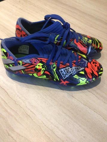 Adidas Voetbalschoen jongen Meziz Messi royal bleu maat 35 beschikbaar voor biedingen