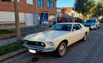 Ford Mustang 4.1L 1969, Auto's, Zwart, Wit, Leder, Handgeschakeld