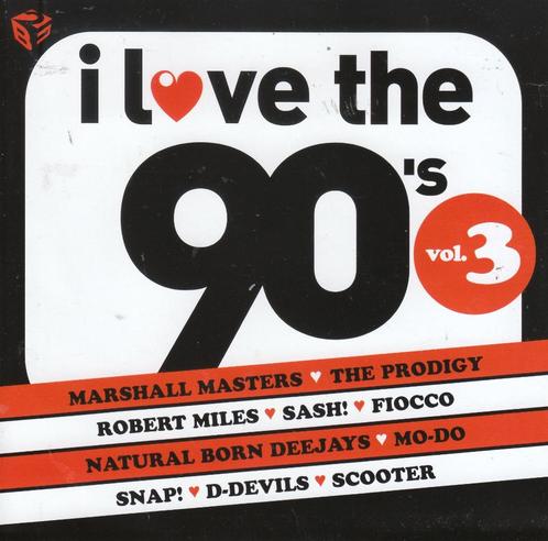 I love the nineties vol. 3, Cd's en Dvd's, Cd's | Verzamelalbums, Pop, Verzenden