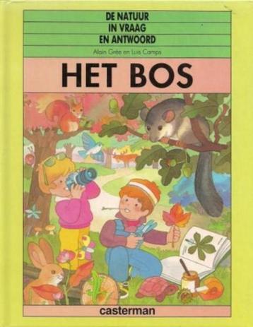 boek: het bos / Alain Grée & Luis Camps beschikbaar voor biedingen