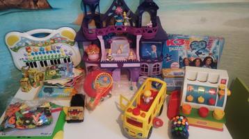 Lot kinderspeelgoed Fisher Price, K3, Frozen,..