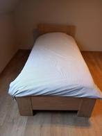 Bed + matras & donsdeken 90x200 goede staat, Huis en Inrichting, Slaapkamer | Bedden, Ophalen, Gebruikt, 90 cm, Eenpersoons