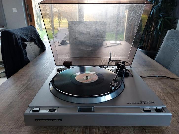 Platine Marantz TT 2000 direct drive, Audio, Tv en Foto, Platenspelers, Ophalen
