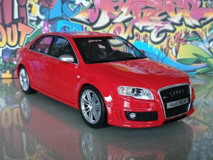 Audi RS4 (B7) 4.2 FSI Limousine OttoMobile 1/18 --NIEUW--, Hobby en Vrije tijd, Modelauto's | 1:18, Nieuw, Auto, OttOMobile, Ophalen of Verzenden