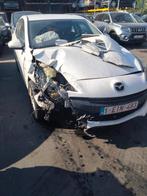 Mazda 3 -  diesel - euro 5 -2012 - ongeval, Auto's, Mazda, Voorwielaandrijving, Euro 5, Stof, Zwart