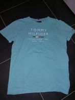 Aqua cyaan T-shirt - Tommy Hilfiger - maat 176, Ophalen, Shirt of Longsleeve, Jongen, Tommy Hilfiger