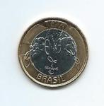Brazilië, 1 Real 2014, Paratriathlon., Postzegels en Munten, Ophalen of Verzenden, Zuid-Amerika, Losse munt