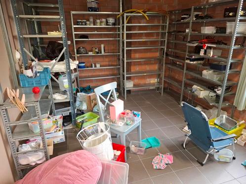 Legbordstelling schappen 70 stuks, Huis en Inrichting, Kasten | Stellingkasten, Zo goed als nieuw, Ophalen