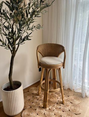 Rotan barstoel beschikbaar voor biedingen