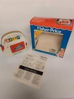 Vintage Fisher price cassette recorder met micro met doos, Antiek en Kunst, Ophalen