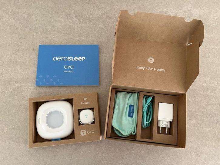 Aerosleep OYO monitor, Kinderen en Baby's, Babyfoons, Zo goed als nieuw, 250 meter of meer, Ophalen