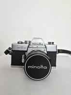 Minolta SRT 101 met MC Rokkor-PF 50mm 1.4, Audio, Tv en Foto, Fotocamera's Analoog, Ophalen of Verzenden, Zo goed als nieuw, Spiegelreflex