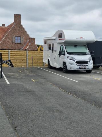 Ruime staanplaats te huur - mobilhome, grote caravan,...