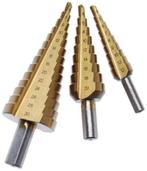 Stappenborenset 3dlg. trappenboren - 2 soorten - Nieuw, Auto-onderdelen, Ophalen of Verzenden, Achter, Universele onderdelen