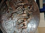 Plaque en bronze estimé à 170€, Antiquités & Art, Bronze, Enlèvement