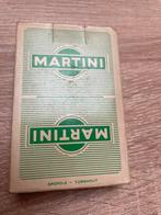 Oude martini speelkaarten, Collections, Marques & Objets publicitaires, Ustensile, Utilisé, Enlèvement ou Envoi