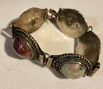 Bracelet articulé a cabochon, Enlèvement ou Envoi, Avec bracelets à breloques ou perles, Utilisé, Autres matériaux