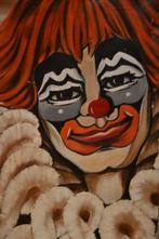 schilderij clown, Antiek en Kunst, Ophalen