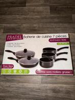 Pradel batterie de cuisine 7 pieces, Neuf, Enlèvement, Autres matériaux, Plaque céramique