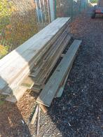 steiger hout stelling planken, Doe-het-zelf en Bouw, Ophalen, Gebruikt