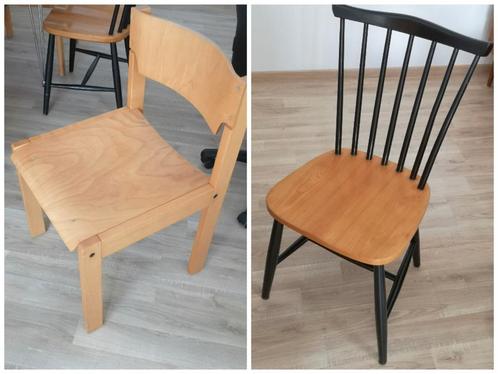 2 x 3 stoelen, Huis en Inrichting, Complete eetkamers, Gebruikt, Ophalen