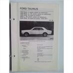 Ford Taunus Vraagbaak losbladig 1976-1977 #1 Nederlands, Utilisé, Enlèvement ou Envoi, Ford