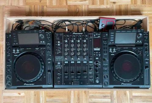 Pioneer CDJ 2000 DJM Nexus + Flightcase, Muziek en Instrumenten, Dj-sets en Draaitafels, Zo goed als nieuw, Dj-set, Pioneer, Ophalen