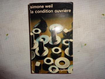 Simone Weil  La condition ouvrière (pocket) beschikbaar voor biedingen