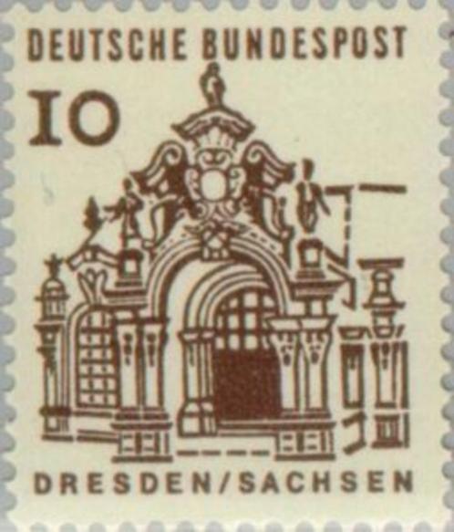 Y&T 322-328 - Michel 454-461 - gebouwen 1965 postfris XXX, Postzegels en Munten, Postzegels | Europa | Duitsland, Postfris, BRD