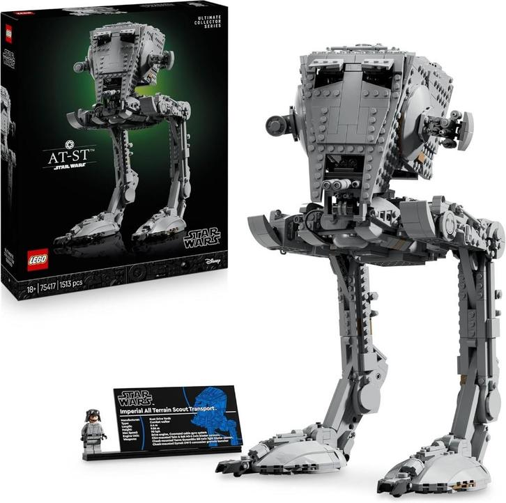 Neuf - Lego Star Wars - Le marcheur AT-ST (75417), Kinderen en Baby's, Speelgoed | Duplo en Lego, Nieuw, Lego, Complete set, Ophalen of Verzenden