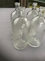 OUDE GLAZEN FLESSEN, Antiquités & Art, Antiquités | Verre & Cristal, Enlèvement ou Envoi