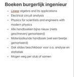 Boeken burgerlijk ingenieur KU Leuven 1e bach, Boeken, Studieboeken en Cursussen, Ophalen, Zo goed als nieuw, Hoger Onderwijs