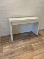 Make-uptafel Ikea Malm wit, Huis en Inrichting, Ophalen, Gebruikt, 100 tot 150 cm, Minder dan 100 cm