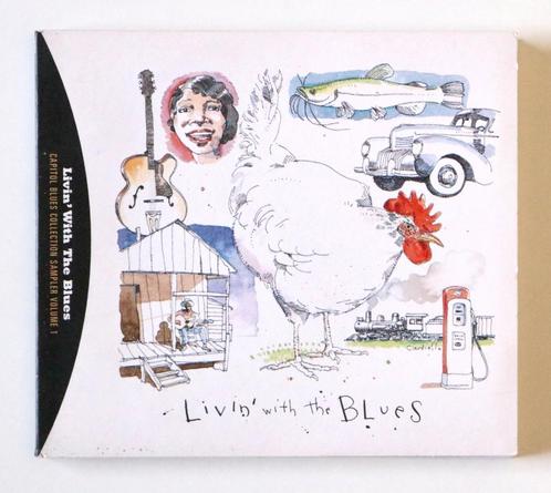 Various – Livin' With The Blues: Capitol Blues Collection CD, Cd's en Dvd's, Cd's | Jazz en Blues, Zo goed als nieuw, Blues, Ophalen of Verzenden