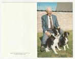 Marcel CROES Geerbets 1926- 1998  - met 2 honden, Verzenden, Bidprentje