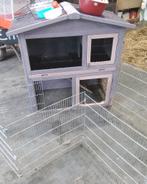 Konijnen/ cavia hok + ren, 90 cm ou plus, Cobaye, Niche, 75 à 110 cm